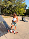 skully denim jorts